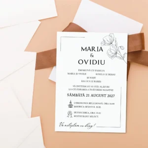 Invitație de nuntă VIVIANA